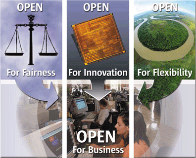 Open for Fairness, Innovation and Flexibility